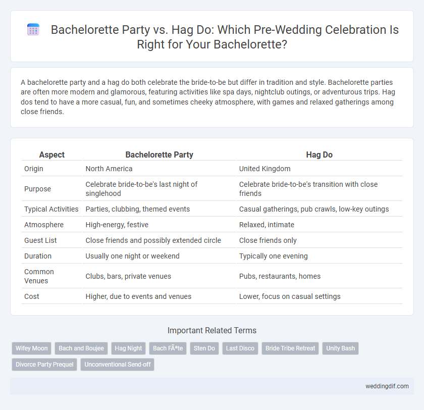 Bachelorette Party vs. Hag Do: Which Pre-Wedding Celebration Is Right for Your Bachelorette?