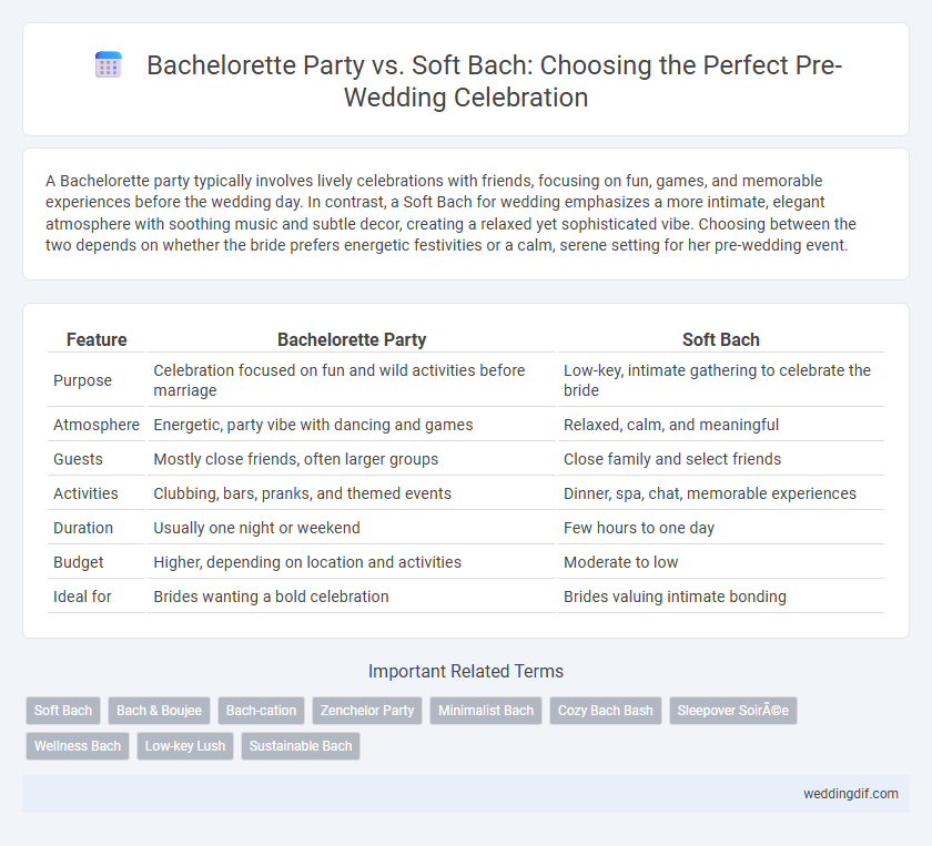 Bachelorette Party vs. Soft Bach: Choosing the Perfect Pre-Wedding Celebration