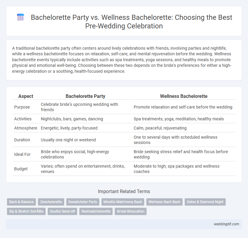 Bachelorette Party vs. Wellness Bachelorette: Choosing the Best Pre-Wedding Celebration