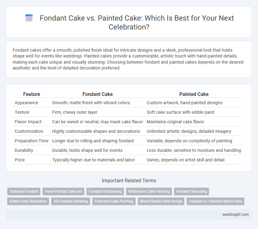 Fondant Cake vs. Painted Cake: Which Is Best for Your Next Celebration?