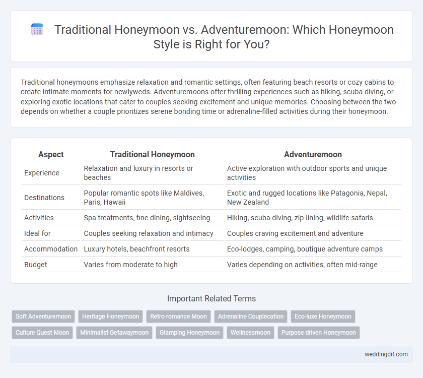 Traditional Honeymoon vs. Adventuremoon: Which Honeymoon Style is Right for You?