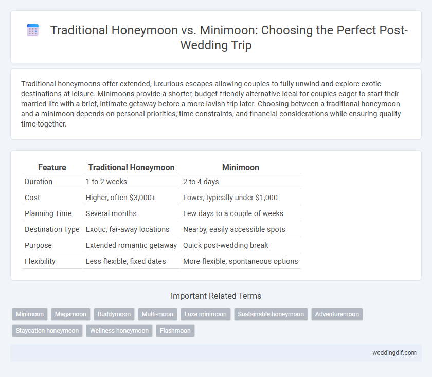Traditional Honeymoon vs. Minimoon: Choosing the Perfect Post-Wedding Trip