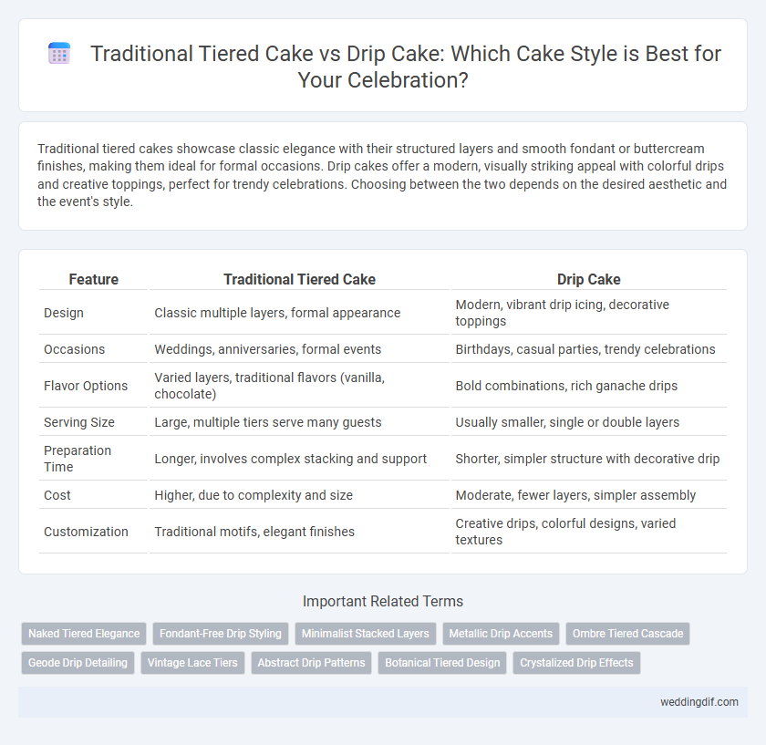 Traditional Tiered Cake vs Drip Cake: Which Cake Style is Best for Your Celebration?