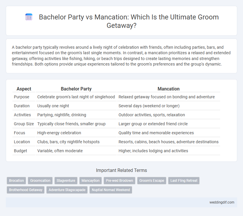 Bachelor Party vs Mancation: Which Is the Ultimate Groom Getaway?