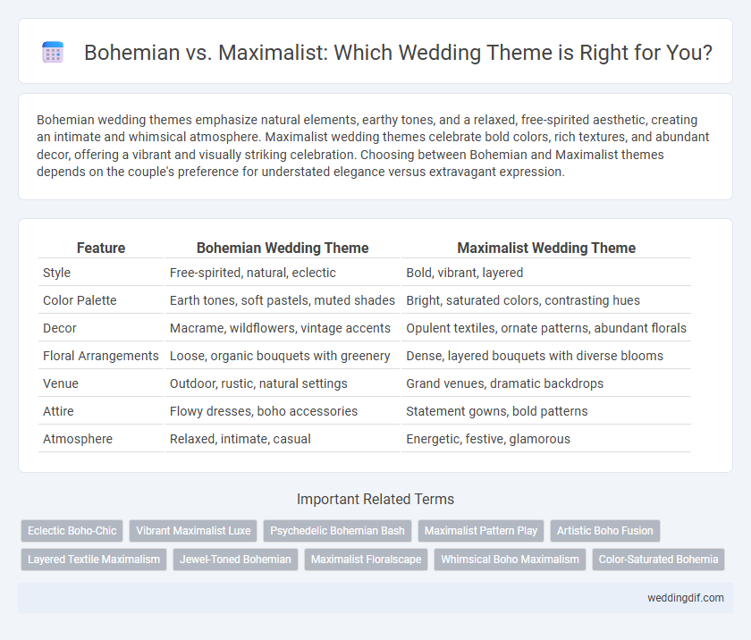 Bohemian vs. Maximalist: Which Wedding Theme is Right for You?