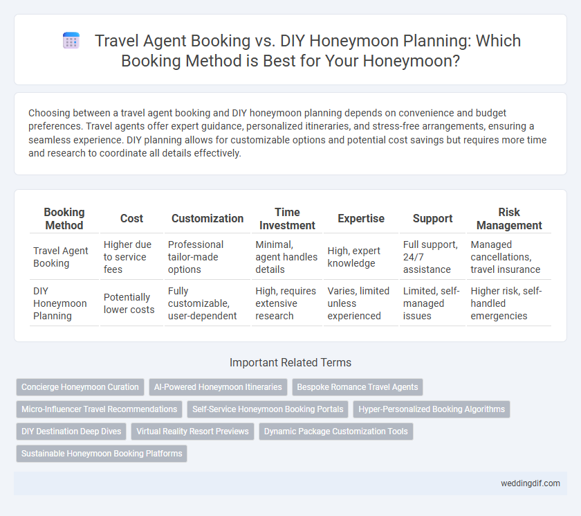 Travel Agent Booking vs. DIY Honeymoon Planning: Which Booking Method is Best for Your Honeymoon?