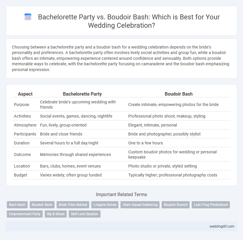 Bachelorette Party vs. Boudoir Bash: Which is Best for Your Wedding Celebration?
