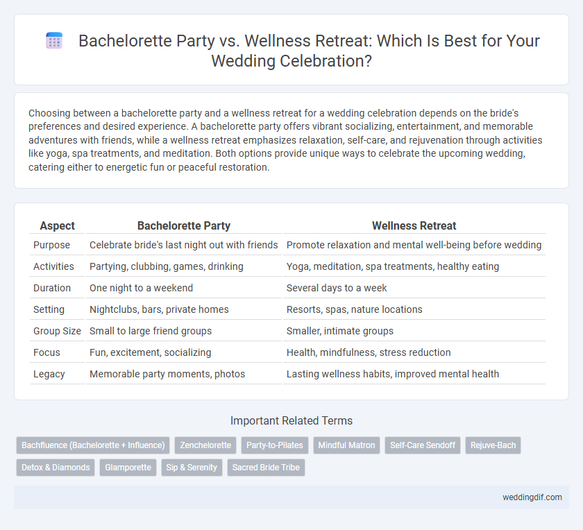 Bachelorette Party vs. Wellness Retreat: Which Is Best for Your Wedding Celebration?