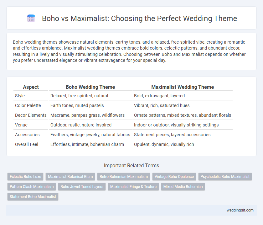 Boho vs Maximalist: Choosing the Perfect Wedding Theme