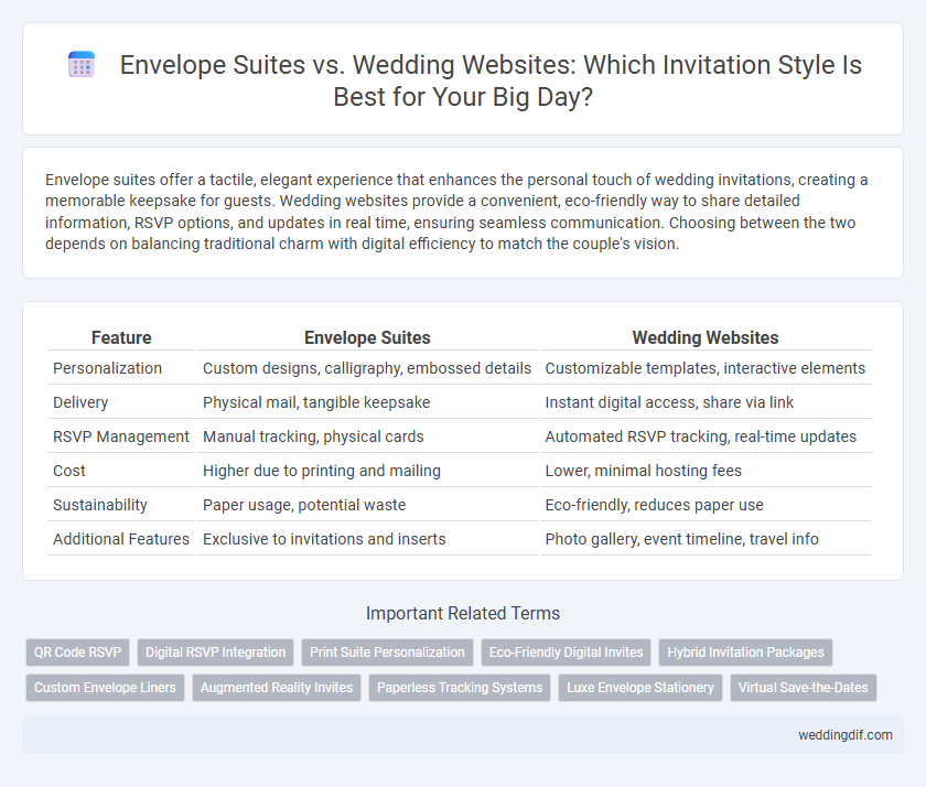 Envelope Suites vs. Wedding Websites: Which Invitation Style Is Best for Your Big Day?