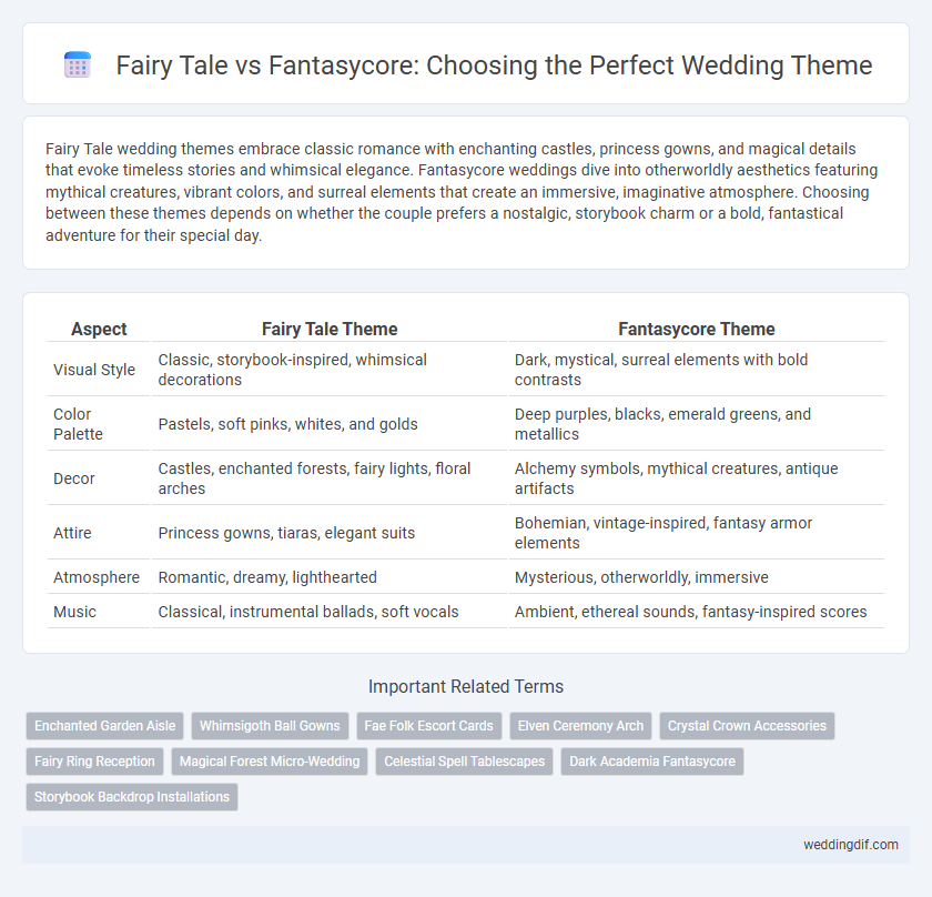 Fairy Tale vs Fantasycore: Choosing the Perfect Wedding Theme