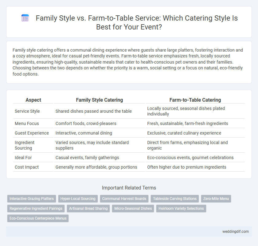 Family Style vs. Farm-to-Table Service: Which Catering Style Is Best for Your Event?