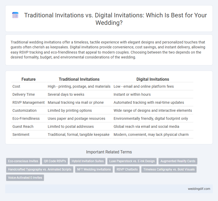 Traditional Invitations vs. Digital Invitations: Which Is Best for Your Wedding?