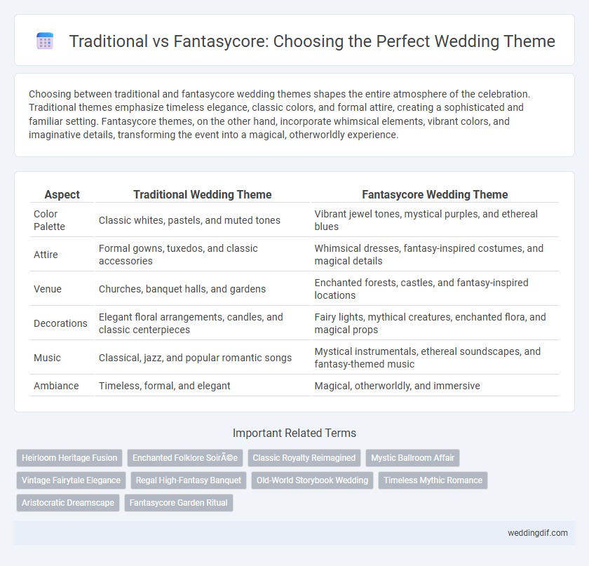 Traditional vs Fantasycore: Choosing the Perfect Wedding Theme