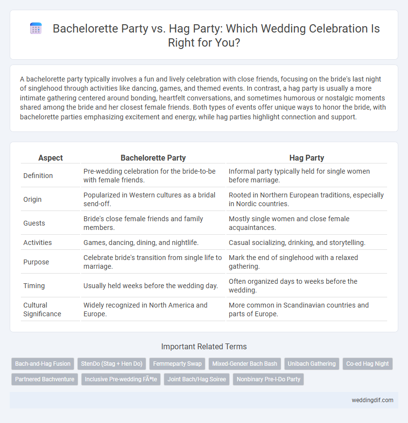 Bachelorette Party vs. Hag Party: Which Wedding Celebration Is Right for You?