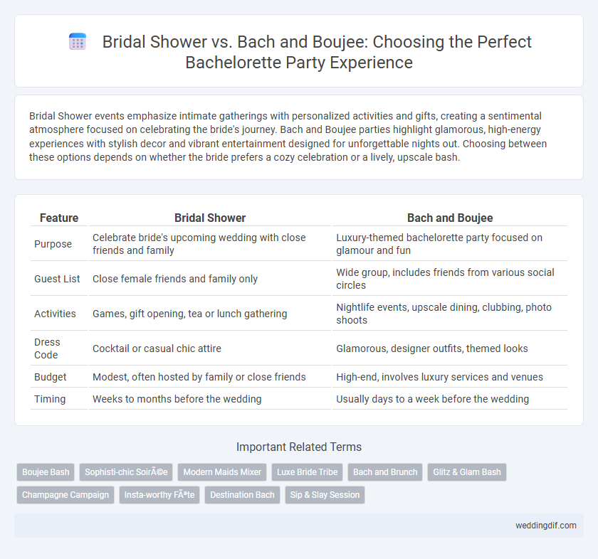 Bridal Shower vs. Bach and Boujee: Choosing the Perfect Bachelorette Party Experience