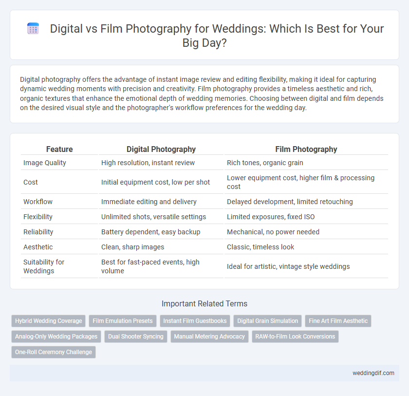 Digital vs Film Photography for Weddings: Which Is Best for Your Big Day?