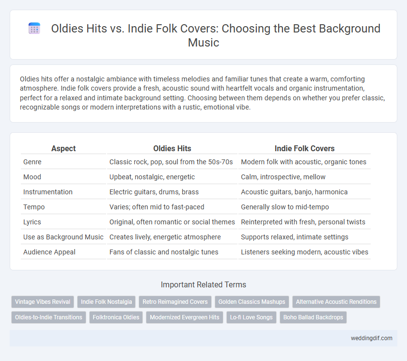 Oldies Hits vs. Indie Folk Covers: Choosing the Best Background Music
