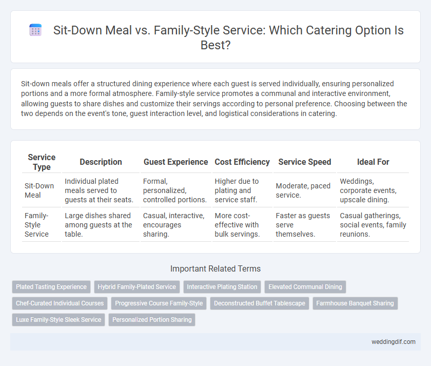 Sit-Down Meal vs. Family-Style Service: Which Catering Option Is Best?