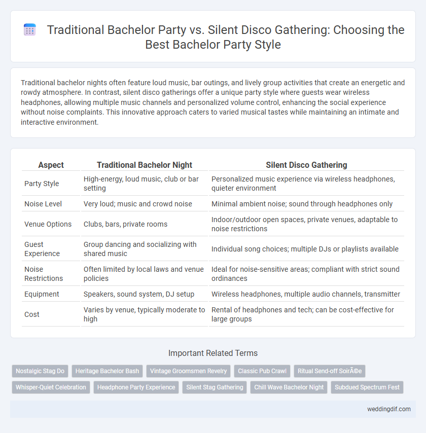 Traditional Bachelor Party vs. Silent Disco Gathering: Choosing the Best Bachelor Party Style