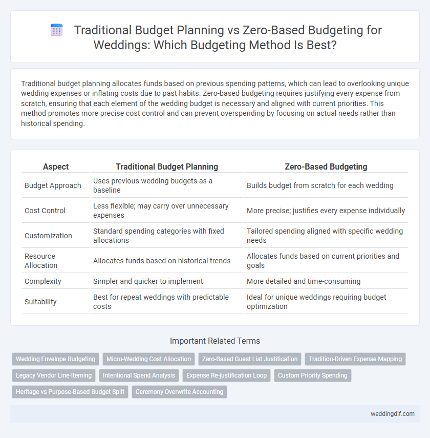 Traditional Budget Planning vs Zero-Based Budgeting for Weddings: Which Budgeting Method Is Best?