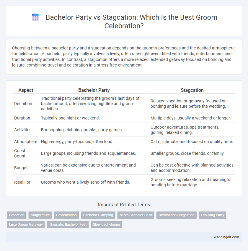 Bachelor Party vs Stagcation: Which Is the Best Groom Celebration?