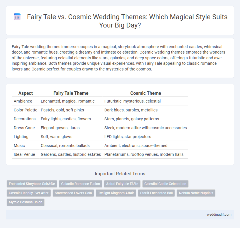 Fairy Tale vs. Cosmic Wedding Themes: Which Magical Style Suits Your Big Day?