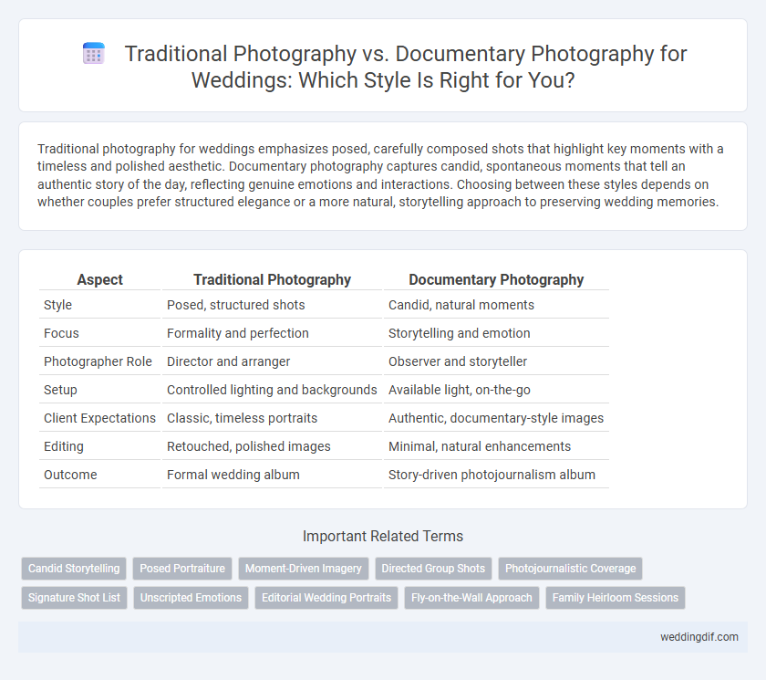 Traditional Photography vs. Documentary Photography for Weddings: Which Style Is Right for You?