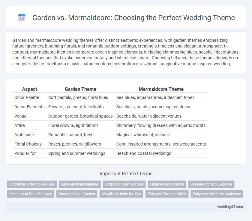 Garden vs. Mermaidcore: Choosing the Perfect Wedding Theme