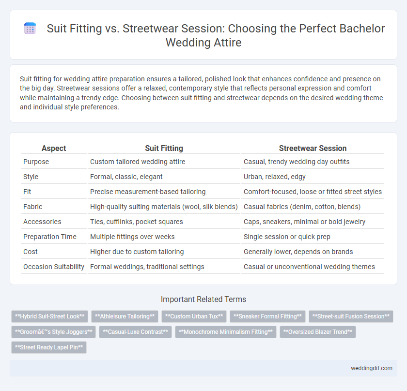Suit Fitting vs. Streetwear Session: Choosing the Perfect Bachelor Wedding Attire