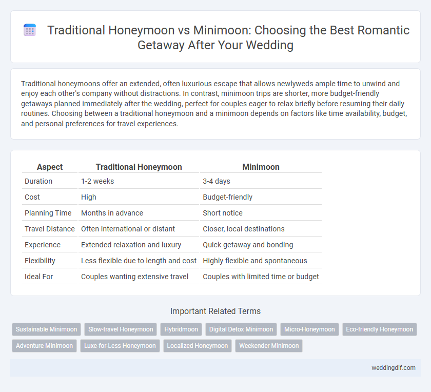 Traditional Honeymoon vs Minimoon: Choosing the Best Romantic Getaway After Your Wedding
