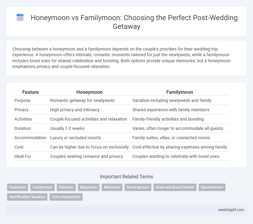 Honeymoon vs Familymoon: Choosing the Perfect Post-Wedding Getaway