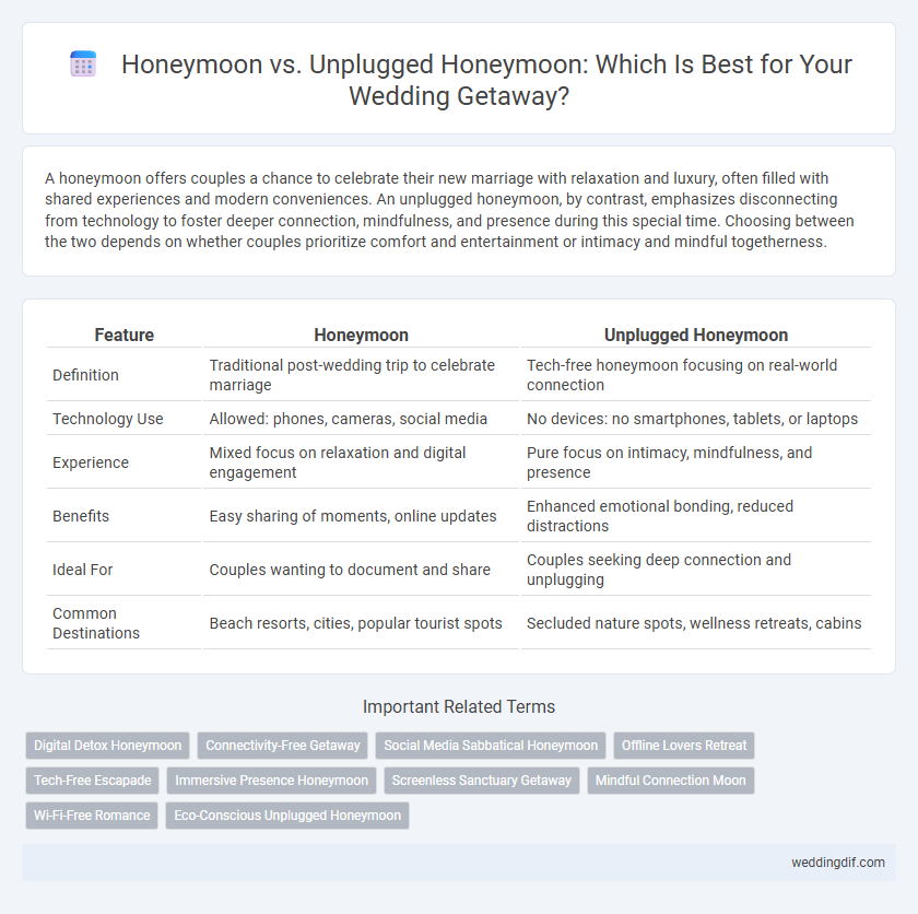 Honeymoon vs. Unplugged Honeymoon: Which Is Best for Your Wedding Getaway?