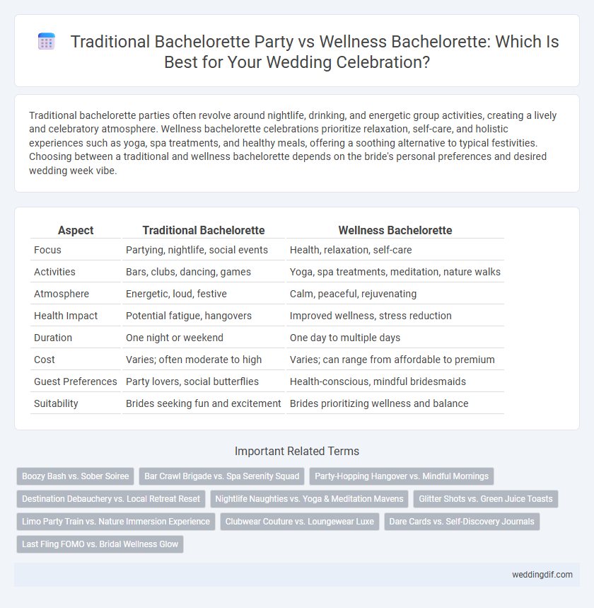 Traditional Bachelorette Party vs Wellness Bachelorette: Which Is Best for Your Wedding Celebration?