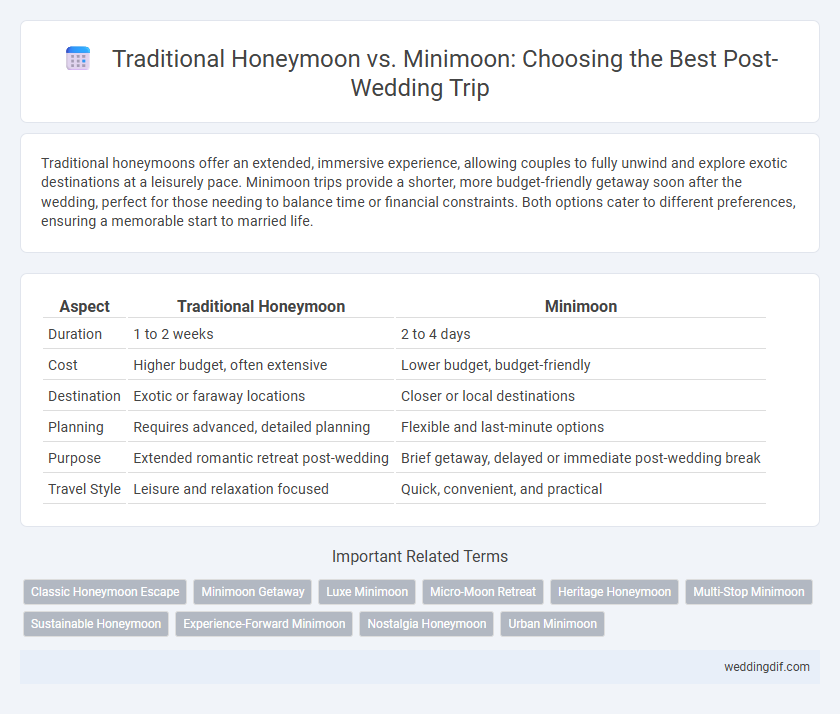 Traditional Honeymoon vs. Minimoon: Choosing the Best Post-Wedding Trip