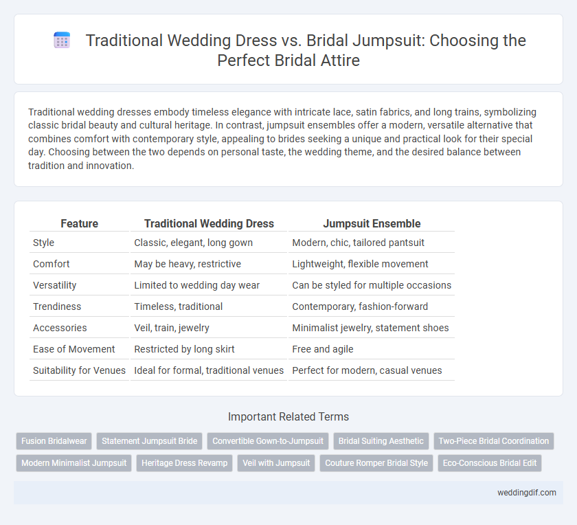 Traditional Wedding Dress vs. Bridal Jumpsuit: Choosing the Perfect Bridal Attire